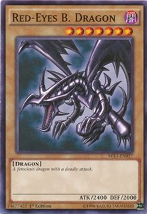 Red-Eyes B. Dragon (MIL1-EN027) - Millennium Pack 1st Edition