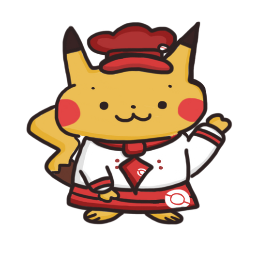 Chef Pikachu Keychain
