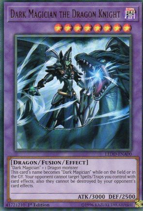 Dark Magician the Dragon Knight (LEDD-ENA00) - Legendary Dragon Decks 1st Edition