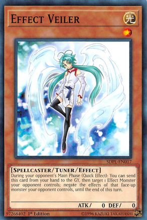 Effect Veiler (SDPL-EN017) - Structure Deck: Powercode Link 1st Edition