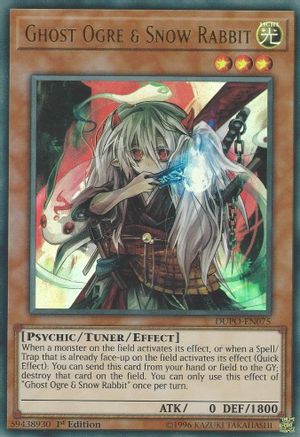 Ghost Ogre & Snow Rabbit (DUPO-EN075) - Duel Power 1st Edition