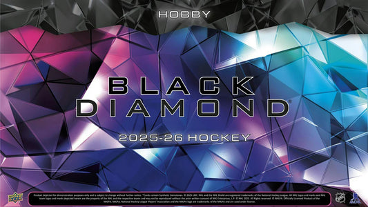 2025-26 Upper Deck Black Diamond Hockey Hobby Box