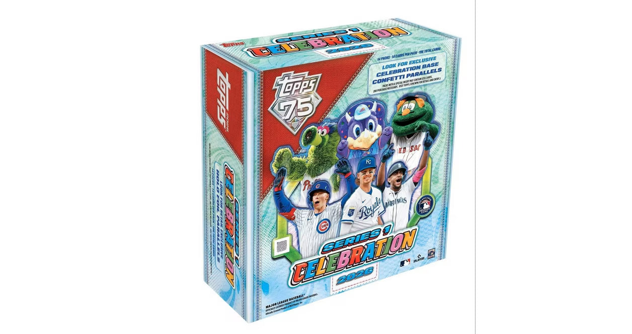 2026 Topps Baseball Series 1 Celebration Mega Box – Emmett