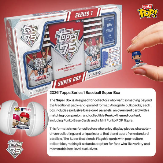 2026 Topps Baseball Series 1 Super Box
