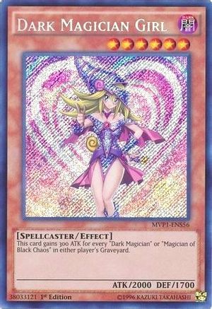 Dark Magician Girl (MVP1-ENS56) - The Dark Side of Dimensions Movie Pack: Secret Edition 1st Edition