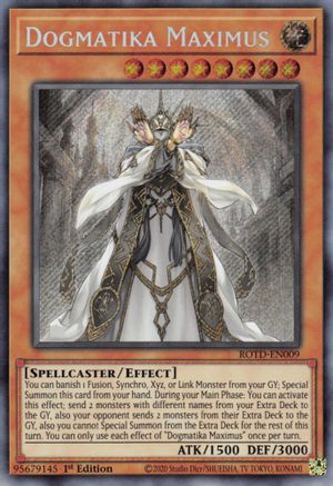 Dogmatika Maximus (ROTD-EN009) - Rise of the Duelist 1st Edition