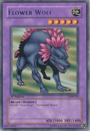 Flower Wolf (LOB-107) - The Legend of Blue Eyes White Dragon Unlimited