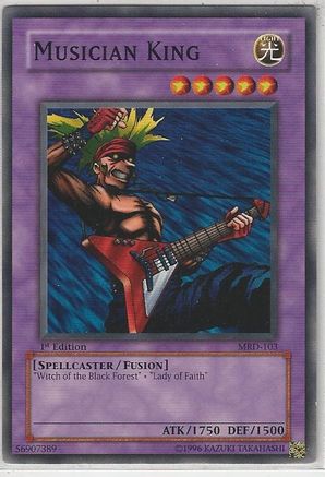 Musician King (MRD-103) - Metal Raiders 1st Edition
