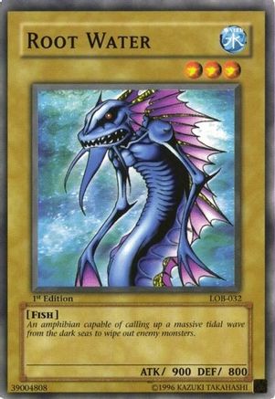 Root Water (LOB-032) - The Legend of Blue Eyes White Dragon Unlimited