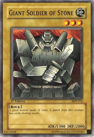 Giant Soldier of Stone (SDY-013) - Starter Deck: Yugi Unlimited
