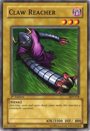 Claw Reacher (SDY-018) - Starter Deck: Yugi Unlimited
