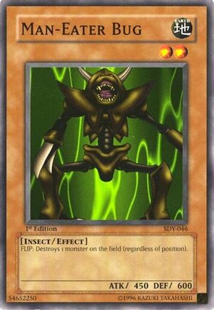 Man-Eater Bug (SDY-046) - Starter Deck: Yugi Unlimited