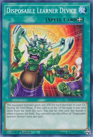 Disposable Learner Device (MP21-EN027) - 2021 Tin of Ancient Battles 1st Edition