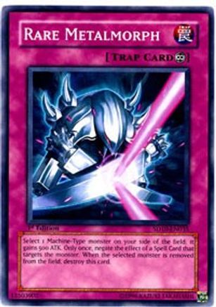 Rare Metalmorph (SD10-EN035) - Structure Deck: Machine Re-Volt Unlimited