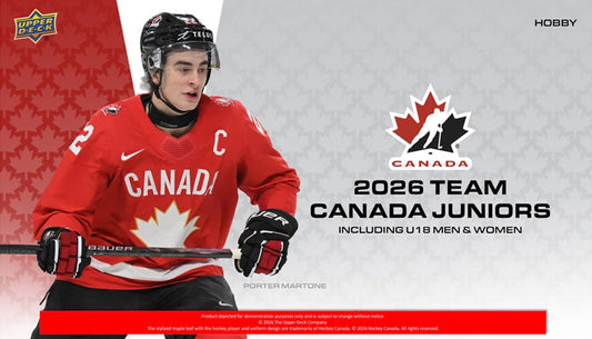 2026 Team Canada Juniors Hockey Box