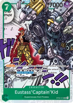 Eustass"Captain"Kid (013) (ST02-013) - Starter Deck 2: Worst Generation