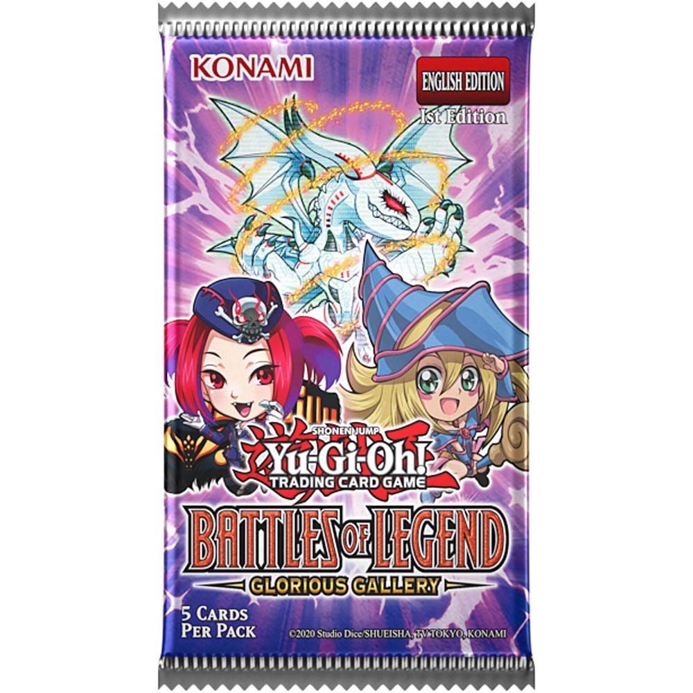 Yu-Gi-Oh! Battles of Legend Glorious Gallery Booster Pack