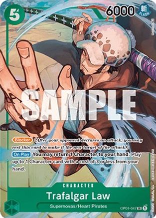 Trafalgar Law (047) (Parallel) (OP01-047) - Romance Dawn
