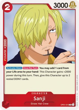 Sanji (OP01-013) - Romance Dawn