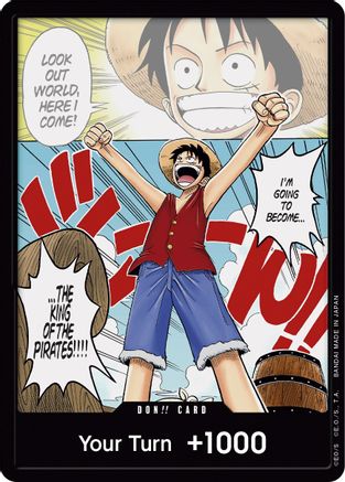 DON!! Card (Manga) (Alternate Art) - Romance Dawn