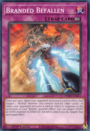 Branded Befallen (PHHY-EN073) - Photon Hypernova 1st Edition