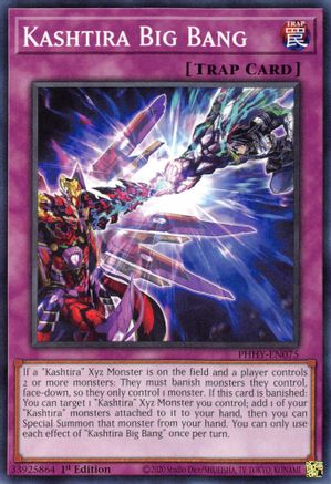 Kashtira Big Bang (PHHY-EN075) - Photon Hypernova 1st Edition