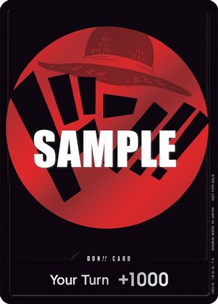 DON!! Card (Red) - One Piece Promotion Cards