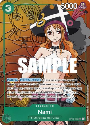 Nami (Alternate Art) (OP02-036) - Paramount War