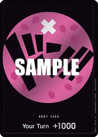 DON!! Card (Pink) - One Piece Promotion Cards