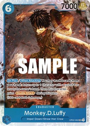 Monkey.D.Luffy (062) (OP02-062) - Paramount War
