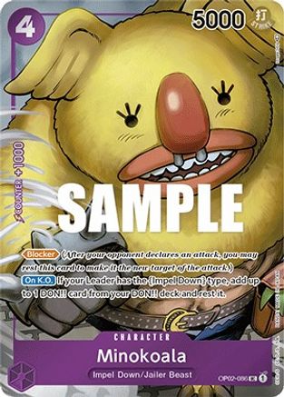 Minokoala (Box Topper) (OP02-086) - Paramount War