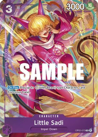 Little Sadi (Alternate Art) (OP02-073) - Paramount War