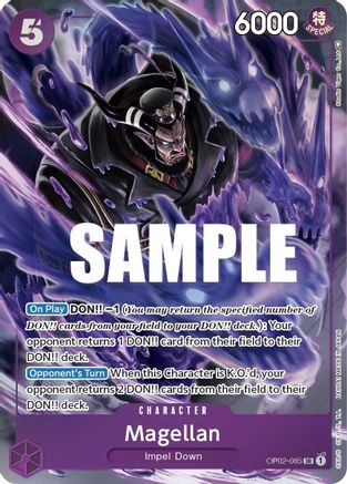 Magellan (085) (Alternate Art) (OP02-085) - Paramount War