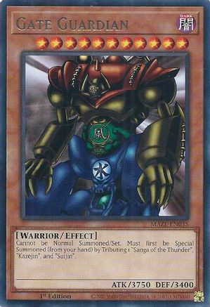 Gate Guardian (MAZE-EN035) - Maze of Memories 1st Edition