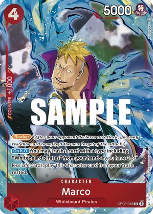 Marco (Alternate Art) (OP02-018) - Paramount War