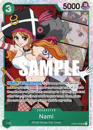 Nami (OP02-036) - Paramount War