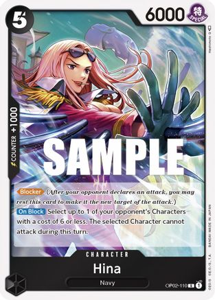 Hina (OP02-110) - Paramount War