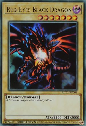 Red-Eyes Black Dragon (25th Anniversary Edition) (LC01-EN006) - Legendary Collection: 25th Anniversary Edition Limited