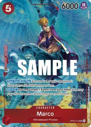 Marco (Alternate Art) (OP03-013) - Pillars of Strength