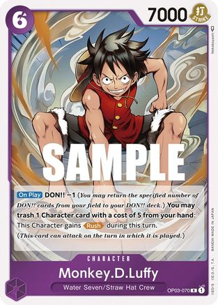 Monkey.D.Luffy (OP03-070) - Pillars of Strength