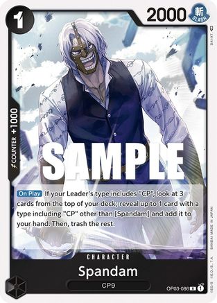 Spandam (OP03-086) - Pillars of Strength