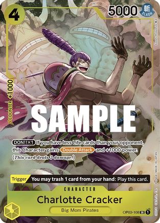 Charlotte Cracker (Alternate Art) (OP03-108) - Pillars of Strength