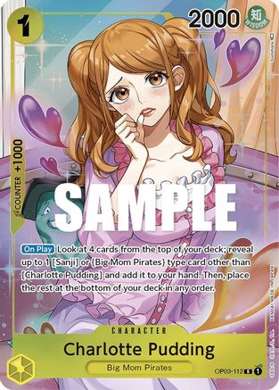 Charlotte Pudding (Alternate Art) (OP03-112) - Pillars of Strength