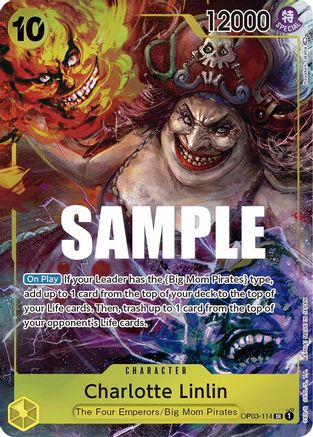 Charlotte Linlin (114) (Alternate Art) (OP03-114) - Pillars of Strength