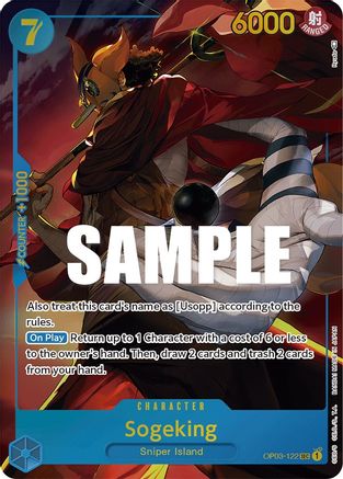 Sogeking (Alternate Art) (OP03-122) - Pillars of Strength