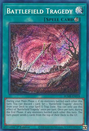 Battlefield Tragedy (BLMR-EN018) - Battles of Legend: Monstrous Revenge 1st Edition