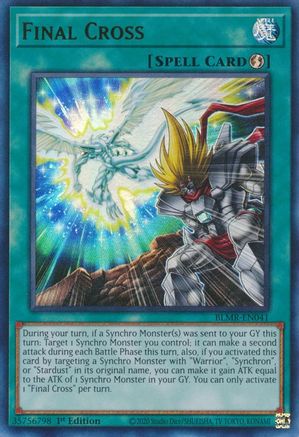 Final Cross (BLMR-EN041) - Battles of Legend: Monstrous Revenge 1st Edition
