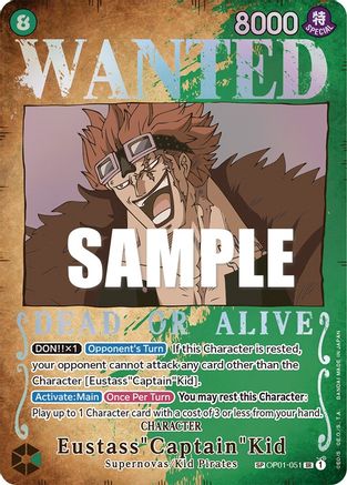 Eustass"Captain"Kid (Wanted Poster) (OP01-051) - Pillars of Strength