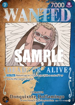 Donquixote Doflamingo (Wanted Poster) (ST03-009) - Pillars of Strength