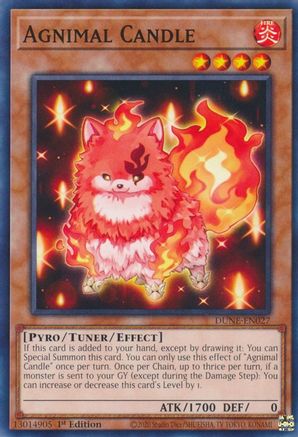 Agnimal Candle (DUNE-EN027) - Duelist Nexus 1st Edition
